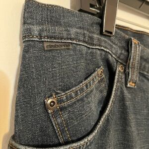 Claiborne Straight Leg Dark Wash Jeans 34x30